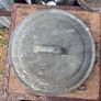 2 vintage galvanised lids Image 2