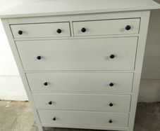 Chest of 6 drawers Hemnes white