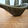 Lord Nelson Pottery Olive Green Basket Weave 7 Pieces Image 4