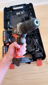 Hammer Drill Black+Decker 18V 2 Speed with 2 x 1.5Ah Batteries