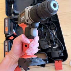 Hammer Drill Black+Decker 18V 2 Speed with 2 x 1.5Ah Batteries