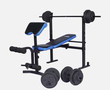 weight bench with 50kg weights