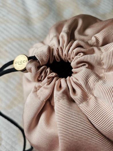 Gucci Beauty Cosmetic Bag Drawstring Pouch