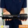 Super Bright LED Retractable Strong Light Flashlight, Outdoor Mountaineering Super Bright with Shoulder Strap Flashlight, with Digital Power Display, Image 5