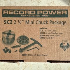 Record Power SC2 2.5" Mini Chuck Package