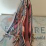 River Island Plaid Tartan Winged Tote Bag Crossbody & Chain Detail Image 7