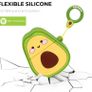 Cute Airpods Case, Airpods 2 Case, Funny 3D Cartoon Fruit Avocado Case, Soft Silicone Full Protection Shockproof Charging Case Cover with Keychain Airpods 1&2 case for Kids Girls Boys Women (FREE POSTAGE) Image 5