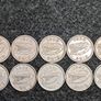 Irish Eire Threepence Leat Reul hare collection FULL DATE RUN 1942 to 1968. Image 7