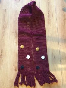 Beautiful Handmade Girls Scarf