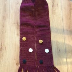 Beautiful Handmade Girls Scarf