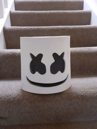 Large DJ marshmallow head  mask