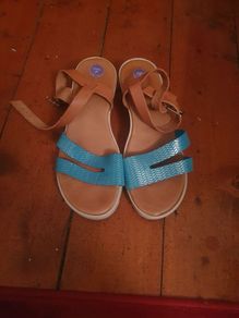 Spanish leather sandals, size EU 39