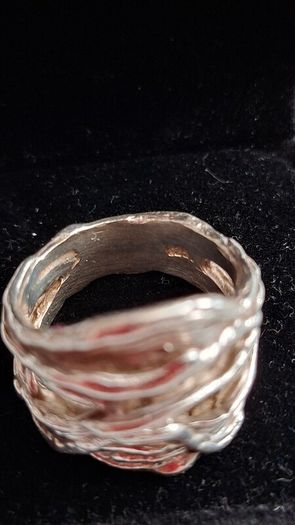 sterling silver ring size S/T