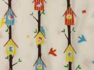 main image for ad Cotton Bird House Fabric