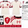 Liverpool FC Youth away 2025/26 Jersey Image 8