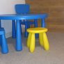 IKEA kids table and 3 chairs Image 2