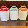 3 x Retro 50s 60s Multi Color Classic Tea Coffee Sugar Set Image 10