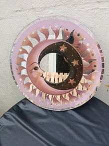 Beautiful SUN MOON STAR Mirror
