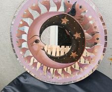 Beautiful SUN MOON STAR Mirror