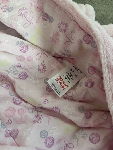 baby girl winter suit 0-3months  62cm