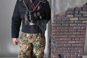 1/6 Scale DID German Waffen SS Panzer Commander WWII WW2 Figure Custom