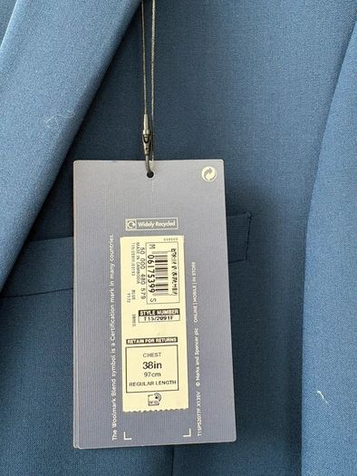 Marks & Spencer Ultimate slim fit suit in classic blue