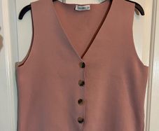 New Knit Waistcoat - Size M / Size 12