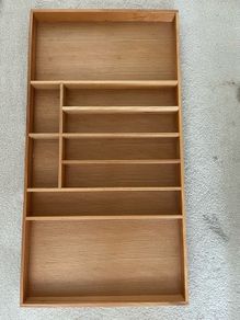 Cutlery drawer insert