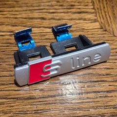 Audi S Line Grill Badge