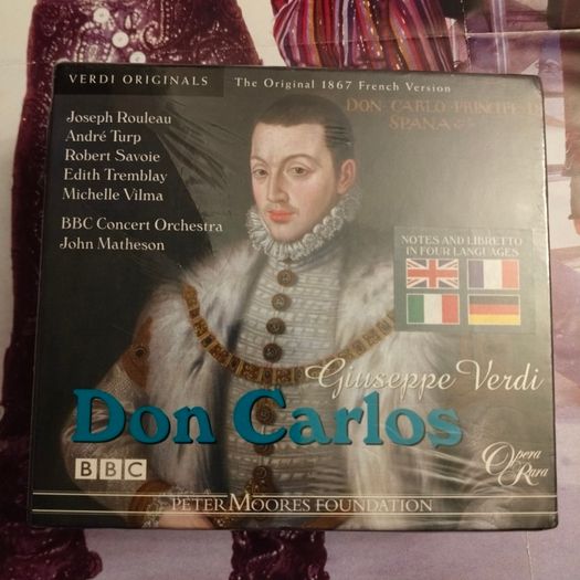 Giuseppe Verdi  - Don Carlos boxset