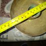 Antique Brass Church Alter Candlestick Holder, Postage Available or Collection Image 5