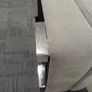 pouffe grey sitting Image 5
