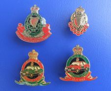 ROYAL ULSTER CONSTABULARY (RUC Northern Ireland) - four RUC fund-raising charitable badges (1990s/early 2000s)