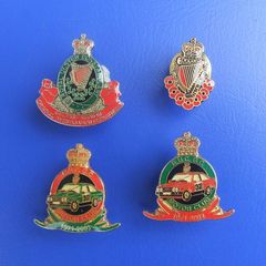 ROYAL ULSTER CONSTABULARY (RUC Northern Ireland) - four RUC fund-raising charitable badges (1990s/early 2000s)