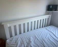 Small Double Bed with Storage