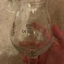 A pair of Duvel Belgian beer tulip glasses Image 3