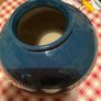 Chunky cobalt blue vase Image 4