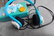 Rare HTF Working AM Radio with headphones 1983 featuring Sunbeam  G1 My Little Pony