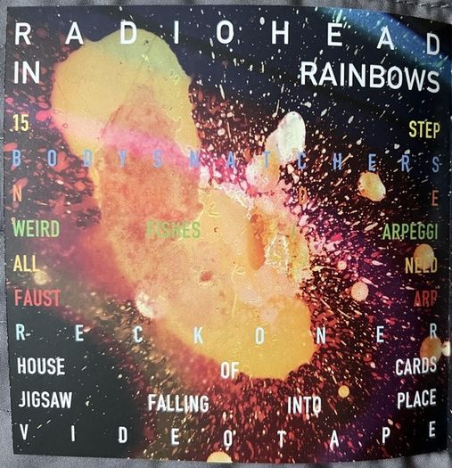 radiohead - in / rainbows    CD