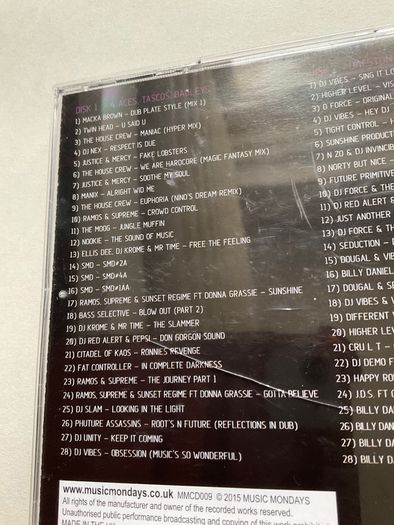 25 Years Of Billy Daniel Bunter Limited edition CD