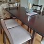 Mahogony Dining table & chairs Image 3