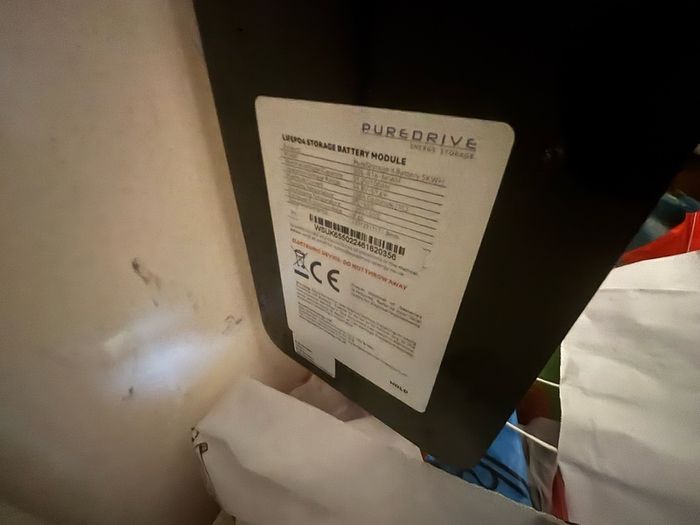 2 Puredrive 5kw Solar Battery gens 2