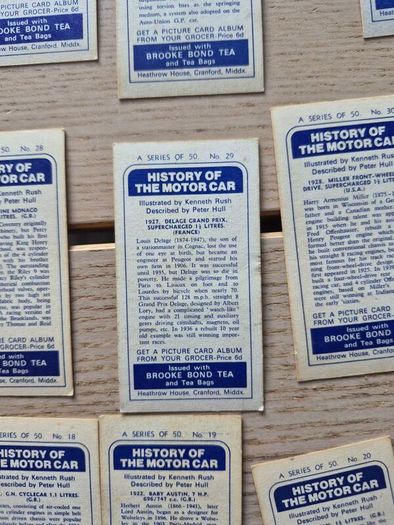 49 Brooke Bond Tea History of Motor car #26 1925