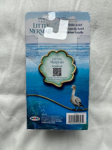 The Little Mermaid Petite Ariel Doll with Comb about 19cm new Damaged box Please look at the pictures