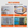 Strip Curtain PVC Door Curtain 2499.4 cm x 30.5 cm Roll Cooler Freezer Clear Plastic Image 6