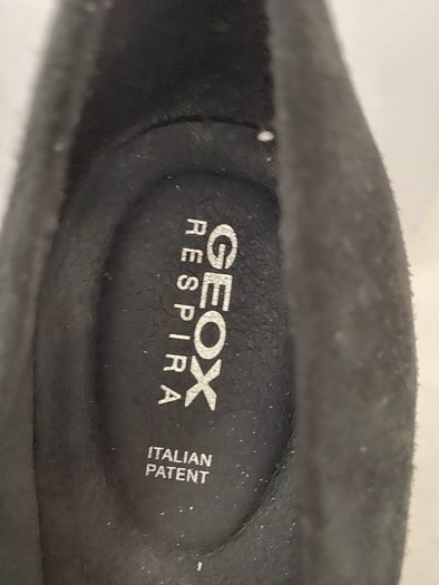 Geox Black Shoes Ladies Heels