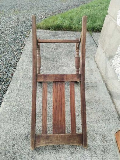 Antique Chair From The 1900's - Vintage Furniture Collectors Restoration Project - Retro Collectable