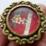 Antique Religious Reliquary Relic  Reliquary S.Pius Pp. X Pope Pius Image 5