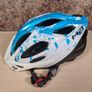MET M78 Xilo cycling bicycle helmet Size Small 52 to 57 cm blue white Image 2