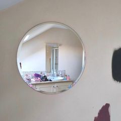 Free Small circular wall mirror 40 cm